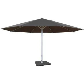 MCW Sonnenschirm Carpi II Ø 5m anthrazit mit Ständer