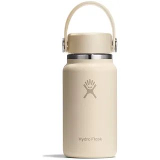 Thermoflasche HYDRO FLASK "Hydroflask 200 ML MICRO HYDRO", oat, H:6,5cm, Edelstahl, Kunststoff, Trinkflaschen, Thermoflasche, Tempshield Doppelwand-Vakuumisolierung
