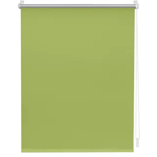 Lichtblick Thermorollo ohne Bohren, Klemmfix, Verdunklungsrollo, Hitzeschutz, Sichtschutz, Wandmontage, Deckenmontage, Rollo für Fenster und Türen B40 x H150 cm, Grün