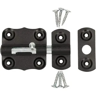 KOTARBAU® Grendelriegel 50 mm Türriegel Mit Knopfgriff Schlossriegel Schieberiegel Torriegel Bolzenriegel Möbelriegel Schubriegel Bolzenriegel