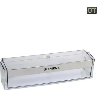 Abstellfach Flaschenfach Türfach Absteller Kühlschrank Bosch Siemens 00705186 - Transparent