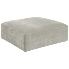 KAWOLA Sofa Sitzelement SEPHI groß Cord Vintage silber