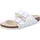 Arizona Birko-Flor Unisex-Erwachsene Pantoletten, Weiß, 44 EU