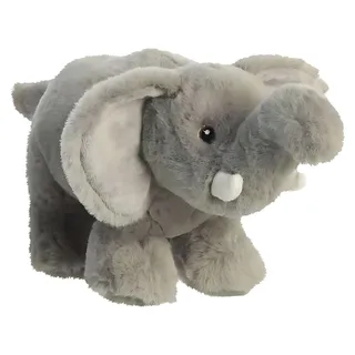 Aurora World Aurora, 35002, Eco Nation, Elefant, 25cm, Plüschtier, Grau