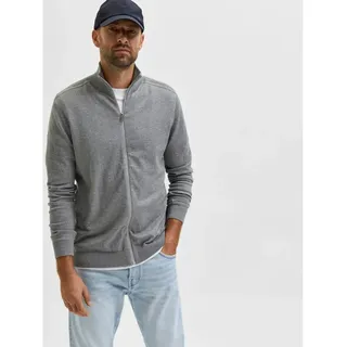 Selected Slhberg Full Zip Cardigan NOOS", 16074688, Medium melange), L