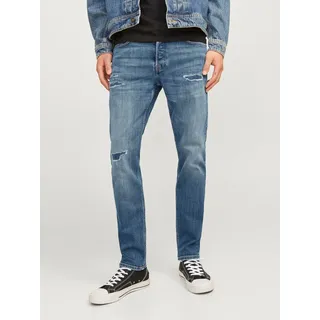 Jack & Jones Tapered-fit-Jeans »JJIMIKE JJORIGINAL CJ SN« mit Five-Pocket-Design, blau