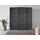 Schwebetürenschrank TOPSELLER OTELI 230 x 210 x 62 cm Grau