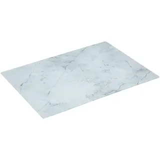 5 five simply smart Mehrzweck-Schneidebrett Glas 1-tlg. 40 x 30 cm Weiß
