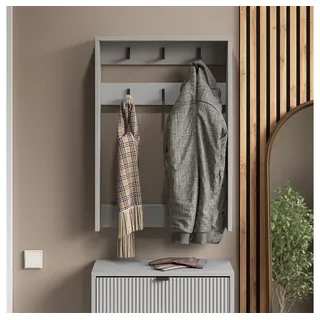 Vicco Garderobenschrank Eliza 60 x 85 cm Grau