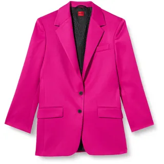 HUGO Damen Akate Jacket, Dark Pink652, 32 EU