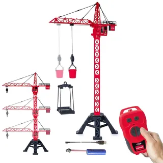 Jamara RC-Baumaschine Turmdrehkran Kutter XL 99 IR RTR rot (406321)