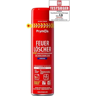 Prymos Feuerlöscher-Spray Fahrzeuge 5A/21B, Neutral, 600 ml (1er Pack)