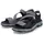 Riemchensandalen Damen Schwarz 39