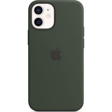 Bild iPhone 12 mini Silikon mit MagSafe zyperngrün