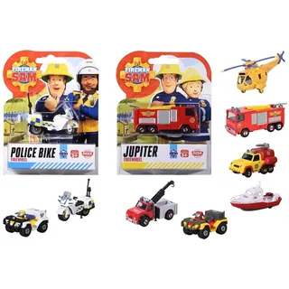 Feuerwehrmann Sam Metall Auto, 8 Typen