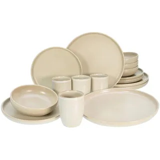 CreaTable Uno sand Kombiservice-Set, 16-tlg. (33075)