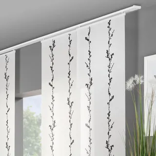 Good Life Schiebegardine mit Aufhängung in weiß, (19989402)