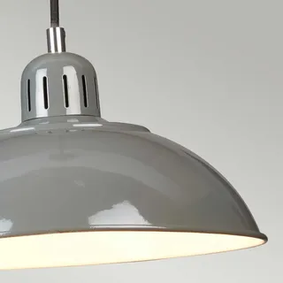 Elstead Lighting Franklin 1-flg. 30 cm rund Grau