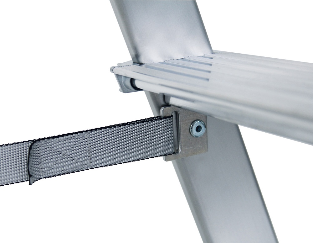 Bild von Aluminium-Stufen-Stehleiter ML 2 x 5 Stufen (11235)