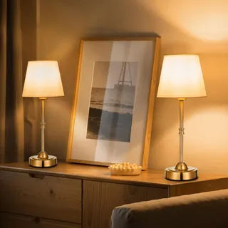 Vevor Tischlampe Gold 2 St.