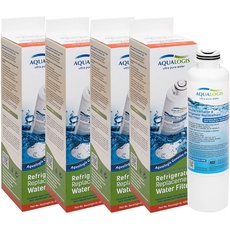 Aqualogis 4 x Wasserfilter Ersetzt Samsung DA29-00020B, DA29-00020A, HAF-CIN, HAFCIN