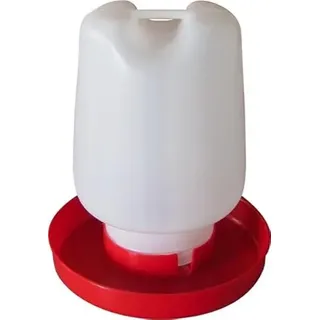 monkey ladder Runde Vogeltränke, 4 l – aus robustem Kunststoff, leicht zu reinigen, ideal für den Außenbereich, auslaufsicheres Design, leicht und langlebig