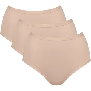 SLOGGI GO Daily Cotton Highwaist 3p Beige, XL
