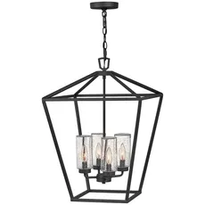 Elstead Lighting AUßENHÄNGELEUCHTE Schwarz - 66.9 cm