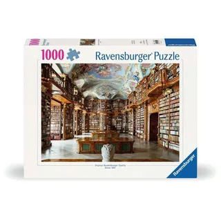 Ravensburger Puzzle 12001440 - Library at St. Florian Monastery, Austria - 1000 Teile Puzzle für Erwachsene und Kinder ab 14 Jahren