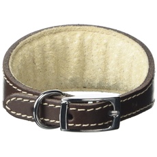 BBD Pet Products Italienisches graues Hundehalsband, Einheitsgröße, 1,27 x 20,3 bis 25,4 cm, Braun