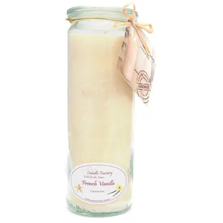 Candle Factory - Big Jumbo Duftkerze im Weckglas Duft: French Vanilla