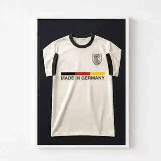 K-Möbel Trikot Rahmen modern Weiß 70x90 cm 1 St.