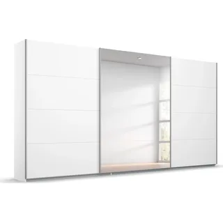Rauch »Kleiderschrank Schrank Garderobe BESTSELLER KOLUNA mit Spiegel« Breiten 203/271/315/360 cm Höhen 210/229 cm, inkl. 2 Innenschubladen sowie extra Einlegeböden MADE IN GERMANY, weiß