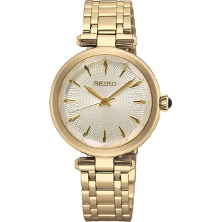 Seiko SRZ554P1 Damenuhr Quarz Goldfarben - Gold