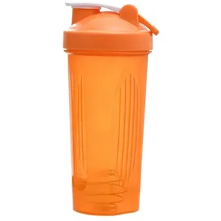 Shaker Becher SPORTS Tragbar Praktisch Stirring Tasse 600Ml Plastik Rassel