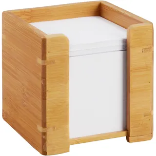 Zettelbox Holz, Bambus, braun