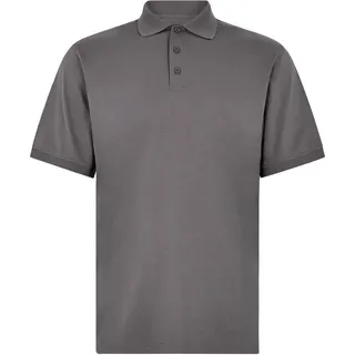 Kustom Kit - Poloshirt Superwäsche 60°C für Herren/Damen Unisex RW10530 (XXL) (Holzkohle) - Schwarz