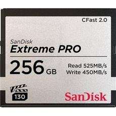 Bild von Extreme PRO R525/W450 CFast 2.0 CompactFlash Card 256GB (SDCFSP-256G-G46D)