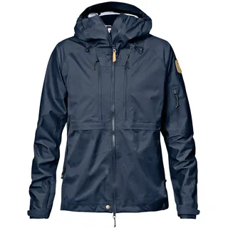 Fjällräven Keb ECO-SHELL Jacket W Damen - Hardshelljacke - blau