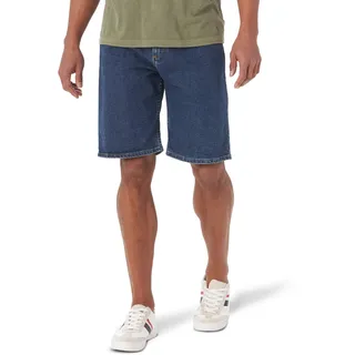 Wrangler Authentics Herren Komfort Flexiblem Bund Jeans-Shorts, Dunkel Stonewash, 52