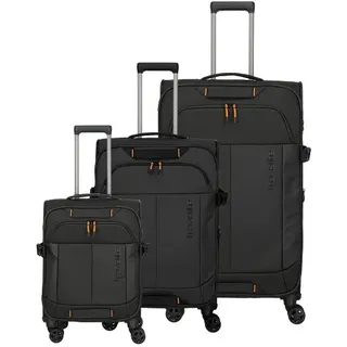 Travelite Briize Koffer-Set 3-tlg. schwarz