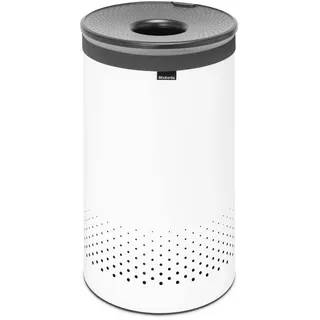 Brabantia 304880 Wäschekorb 60 L- Rund Weiß