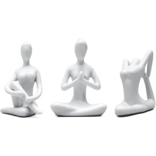SHANTI NATION - Shanti Art II - Set aus schönen Yoga Figuren - ideal zur Deko - hochwertig verpackt - für Joga, Pilates, Meditation - auch als Geschenk zu Geburtstag und Weihnachten