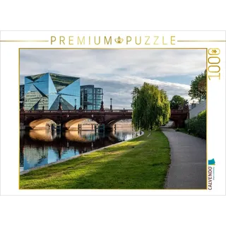 CALVENDO Puzzle Ein Motiv aus dem Kalender Faszination Berlin - Stadtansichten zwischen Himmel und Spree | 1000 Teile Lege-Größe 64x48cm Foto-Puzzle für glückliche Stunden
