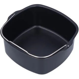 Geschirrform - Hitzebeständig - Multifunktioneller Backform - Waschmaschinenfest - Geeignet für Fritteuse - Sicherer Material - 18 cm - Bunt