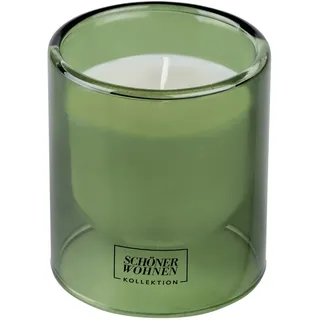 Schöner Wohnen Basil S Duftkerze 8,5 cm grün