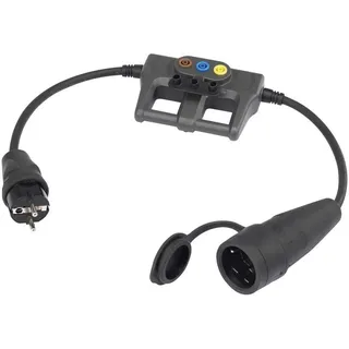 VOLTCRAFT DLA-1L 16 Messadapter Schutzkontakt 16A - Schutzkontakt 16A