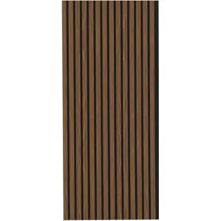 FN Acustico Akustikplatte PET u. MDF Furniert 572,5 x 19 x 1195 mm Walnuss