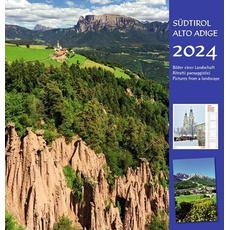 Bild Südtirol 2024, Postkartenkalender Hochformat