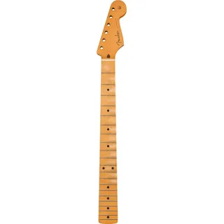Fender Road Worn Strat Hals 50s, Ahorn, weiches V-Profil, 21 Bünde | Ersatzhals für Strat, Ahorn, Vintage-Stil, 21 hohe Bünde, weiches V-Profil, Road Worn Finish, authentischer Vintage-Ton